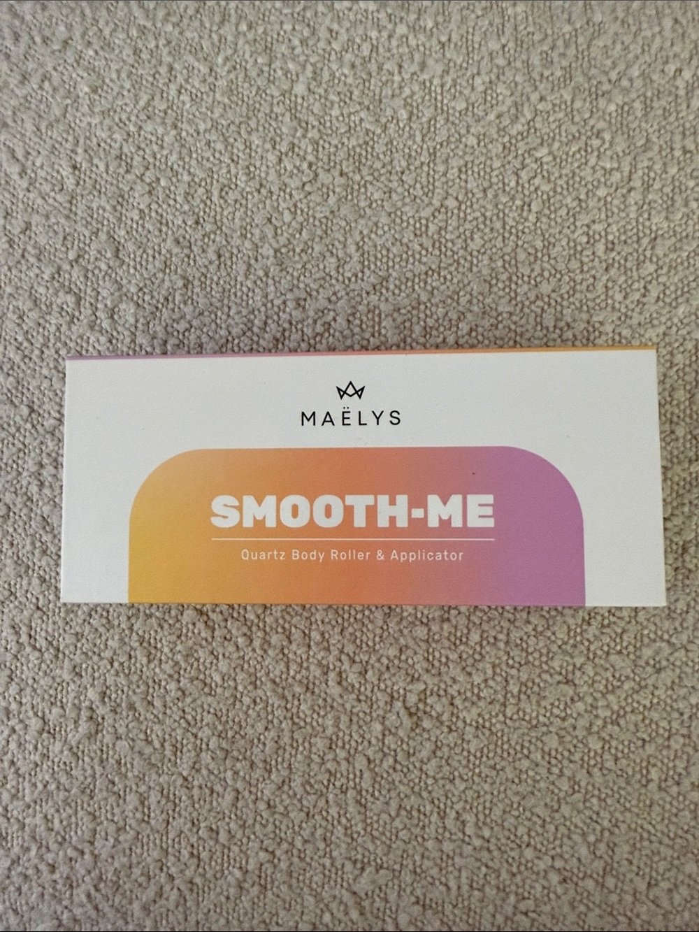 MAËLYS Smooth-Me Quartz Body Roller & Applicator